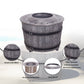 Smokeless Firepit With Wood Pellet/Twig/Wood As The Fuel, Wood Look Livingsource