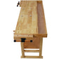 55-Inch Wood Workbench - Wooden Workbench for Garage Workshop and Home,with Bar Clamps Set 12 inch x 3inch Throat,Pack of 4 Livingsource