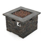 35" SQUARE MGO FIRE PIT - 40000 BTU. - SolidRoot Buy Furniture USA