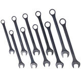 SAE Jumbo Combination Wrench Set Extra Large,10 PC SAE Black-Oxide Jumbo Combo Wrench Set  1-5/16' - 2' with pouch SolidRoot Buy Furniture USA