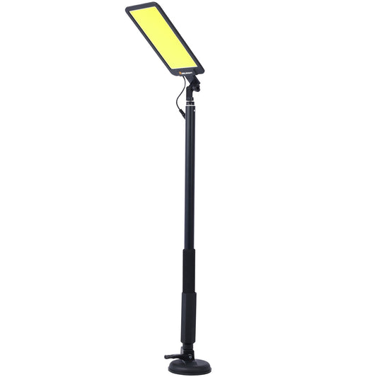 12V LED Camping Light, 10000 Lumen Super Bright Portable Outdoor Lamp with Telescoping Pole, Suction Cup & Magnetic Base – Perfect for Camping, Fishing, Picnics, BBQs, and Power Outages SolidRoot Buy Furniture USA