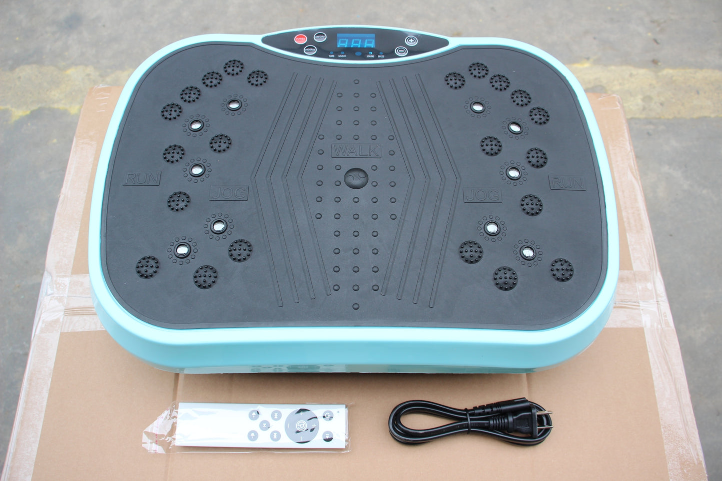 Vibration Plate Exercise Machine - Whole Body Workout Vibration Fitness Platform, Home Training Equipment for Weight Loss & Toning