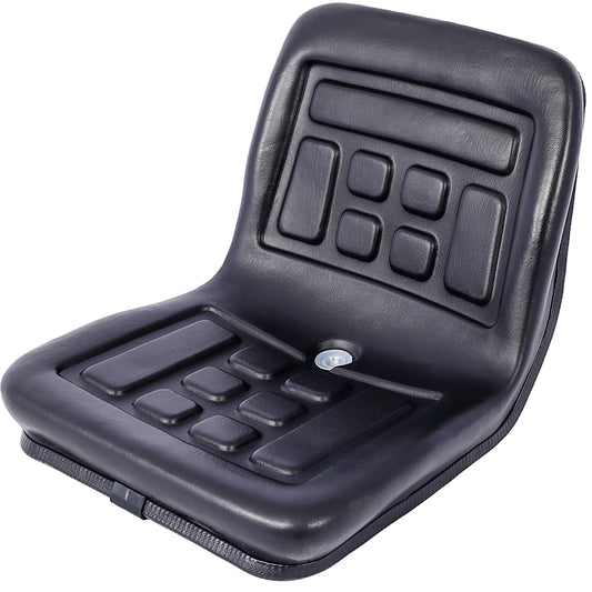 Universal Tractor Seat with a Drain Hole Replacement Seat Thickly-Padded Seat Durable and Water-Resistant Horizontally Adjustable Black Livingsource
