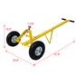 Trailer Dolly with Pneumatic Tires - 600 Lb. Maximum Capacity,Yellow color - SolidRoot Buy Furniture USA