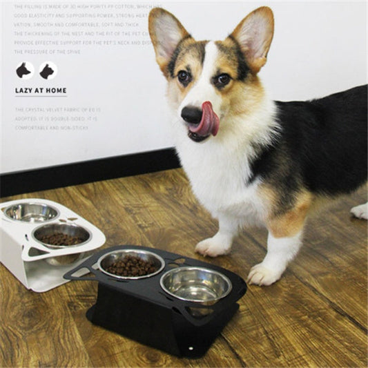 Anti-falling Cat Dog Feeding Water Bowl Livingsource