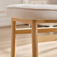 1 PC Wooden Frame Upholstered Shell Dining Chair,Modern Armless Chairs Comfor Kitchen Chairs for Living Room,Restaurant Livingsource