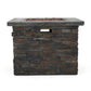 35" SQUARE MGO FIRE PIT - 40000 BTU. - SolidRoot Buy Furniture USA