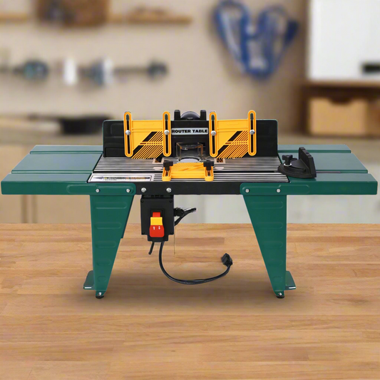 Electric Benchtop Router Table Wood Working  Tool,green Livingsource