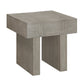 1pc Contemporary Style Brown Gray End Table Rectangular Table Top Wooden Living Room Furniture Livingsource