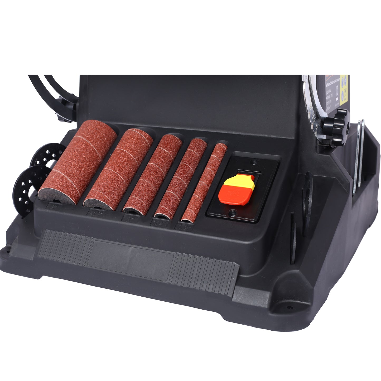 Vertical Oscillating Spindle Sander & Belt Sander, 2 IN 1 Combination Woodworking Machine