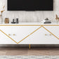 U-Can 70.9''Modern Minimalist TV Stand for TVs up to 75 Inches, Entertainment Center Media Console Cabinet with 2 Spacious Cabinets for Living room Livingsource