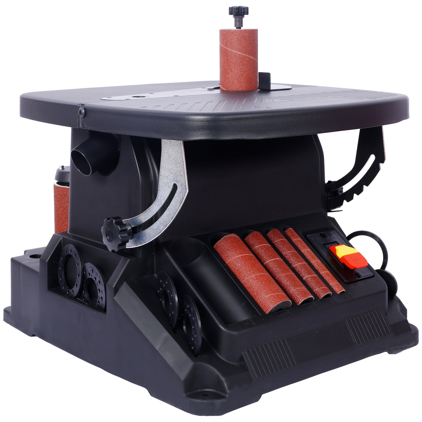 Vertical Oscillating Spindle Sander & Belt Sander, 2 IN 1 Combination Woodworking Machine