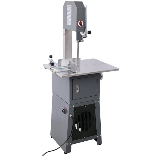 2-in-1 Commercial Butcher Band Saw and Sausage Stuffer , Machine Slicer Meat Bone Sausage Carne Livingsource