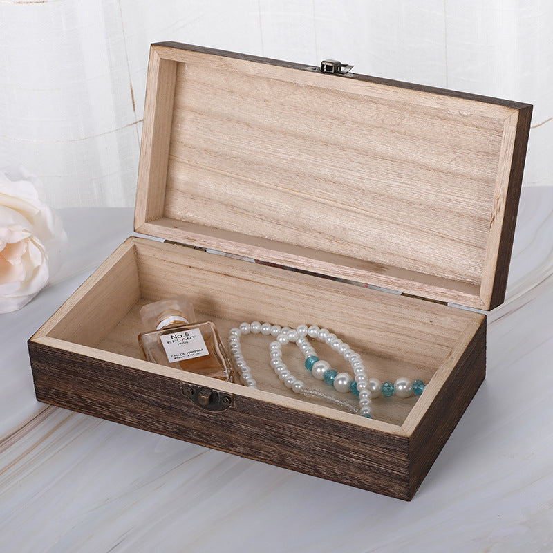 Wooden cash box