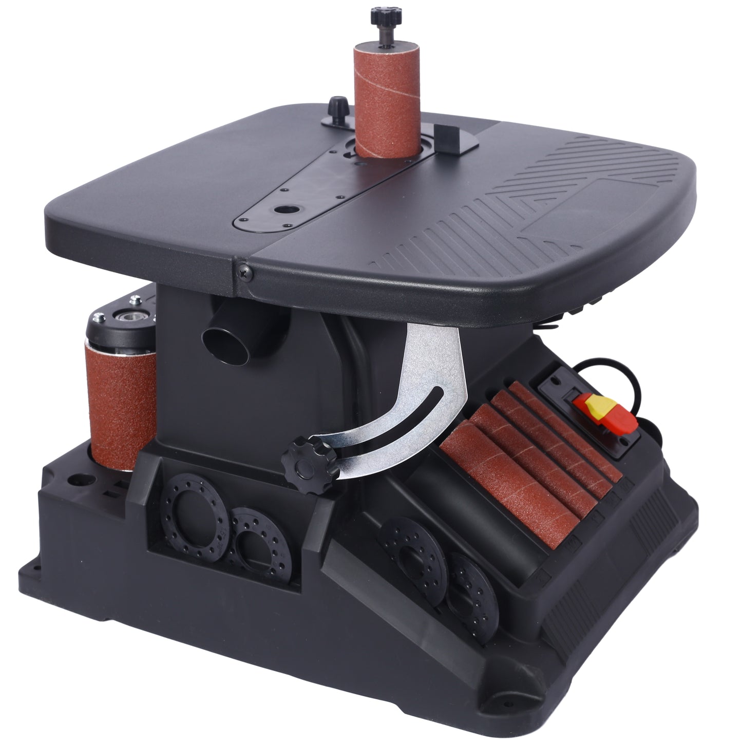 Vertical Oscillating Spindle Sander & Belt Sander, 2 IN 1 Combination Woodworking Machine