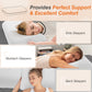 Foam pillow, sleeping pillow, soft and comfortable, removable, machine washable cover,1 pack,24 "x 16 - SolidRoot Buy Furniture USA