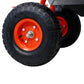 Rolling Garden Scooter Garden Cart Seat with Wheels and Tool Tray, 360 Swivel Seat,Red - SolidRoot Buy Furniture USA