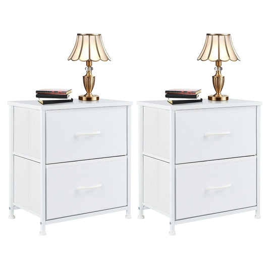 Drawers Dresser Chest of Drawers,Metal Frame and Wood Top,gray,two packs SolidRoot Buy Furniture USA