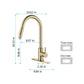 Touch Kitchen Faucet with Pull Down Sprayer - SolidRoot Buy Furniture USA