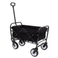 Minimeetall Multi-use Bag Collapsible Foldable Wagon Cart Beach Wagon Heavy Duty Utility Cart Utility Wagon Grocery Cart for for Camping ,3pcs  plastic Liner bag /Cover ,black Livingsource