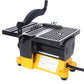 4" 90W Mini Table Saw Top Cut Off Miter Saw Multifunctional Desktop Saws w/ 3 Blades for Precision Cut Metal Wood Frame Molding Livingsource