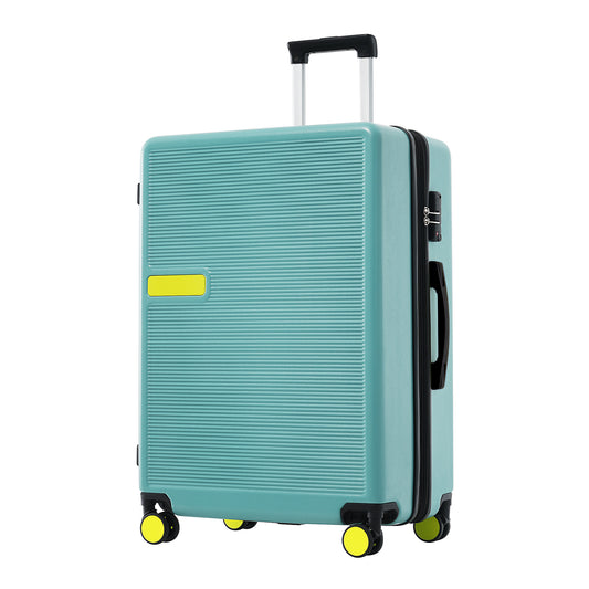 Contrast Color Hardshell Luggage 24inch Expandable Spinner Suitcase with TSA Lock Lightweight - SolidRoot Buy Furniture USA