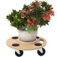 Furniture Moving Dolly, Heavy Duty Wood Rolling Mover with Wheels for Piano Couch Fridge Heavy Items, Securely Holds 500 Lbs (2pcs 15" Round Platform) - SolidRoot Buy Furniture USA