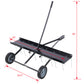 40-Inch Lawn Sweeper Tow Behind Dethatcher, Landscape Rake, Lawn Tractor Rake, Tine Tow Dethatcher Pull Behind Mower, Riding Lawn Mower Attachments for Outdoor Yard Tools Lawn Care - SolidRoot Buy Furniture USA