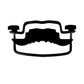 Rooftop Cargo Carrier Basket Motoring Roof Rack,Top Mount Roof Rack 42" black steel - SolidRoot Buy Furniture USA