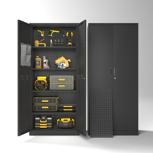 70 inches, modern kitchen storage cabinet, metal storage locker, which can be used in six layers. SolidRoot Buy Furniture USA