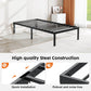 Heavy Duty Metal Bed Frame with Sturdy Steel Slat Support, TWIN - SolidRoot Buy Furniture USA