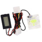 PC Computer 3-Way Flow Meter Digital Temperature Gauge for Water Cooling System Package Livingsource