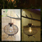 Vintage Iron Lantern for Solar Outdoor Patios Livingsource