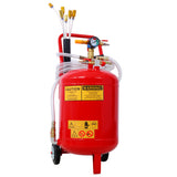 Oil Extractor, Portable Air Pneumatic Waste Oil Garage Extractor Drain Draine Tank Professional Fluid Evacuator, Portable, Integrated Level Gauge, Use with Oil, Transmission Fluid and Anti-F SolidRoot Buy Furniture USA