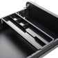 3 Drawer Mobile File Cabinet Under Desk Office,Simple Style Versatile Storage Cabinet for Legal/Letter/A4 Files, 5 Wheel Design Anti-Tilting Cold Rolled Steel Waterproof Moisture-Proof Black Livingsource