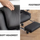 Office Chair, Big and Tall Executive Office Chair with Footrest, Leather Computer Chair, Ergonomic Reclining Chair High Back, Large Home Office Chair (Black) Livingsource