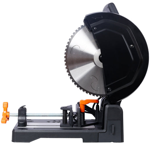 15-Amp  Heavy Duty 14 Inch Metal Cutting Chop Saw W/ 14 Inch Carbide-Tipped Blade Premium Multi-Material Cut-Off Chop Saw with Carbide-Tipped Metal-Cutting Saw Blade,ETL certificate. Livingsource