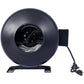 6-Inch 412 CFM Inline Duct Fan: Air Circulation Vent Blower for Hydroponics, Basements, and Kitchens Livingsource
