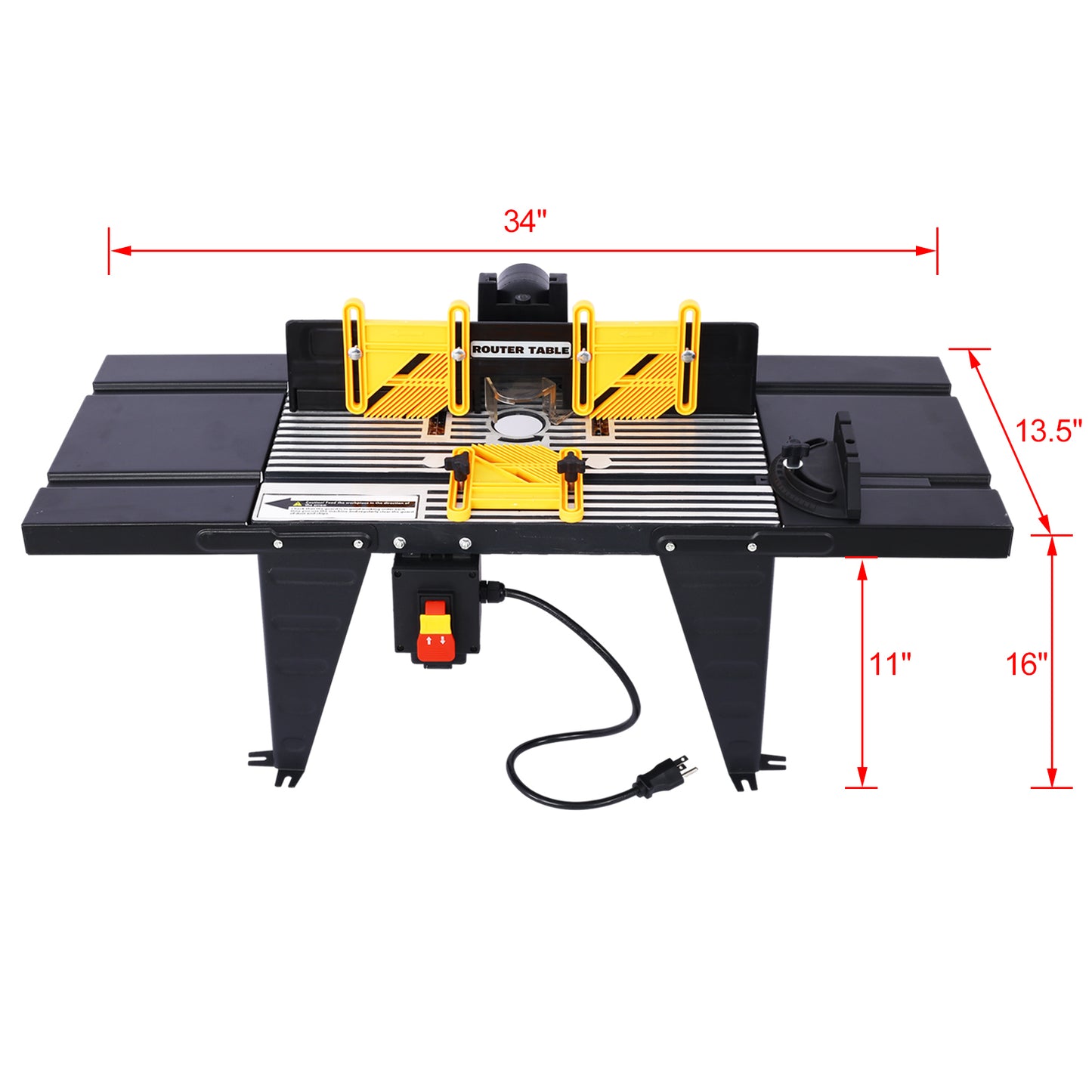 Electric Benchtop Router Table Wood Working Tool,black