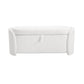 STORAGE OTTOMAN, Beige, Boucle Livingsource