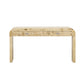 U_STYLE Modern Entryway Table with Burl Wood Veneer,Suitable for Entryway, Hallway, Living Room, Foyer, Corridor Livingsource
