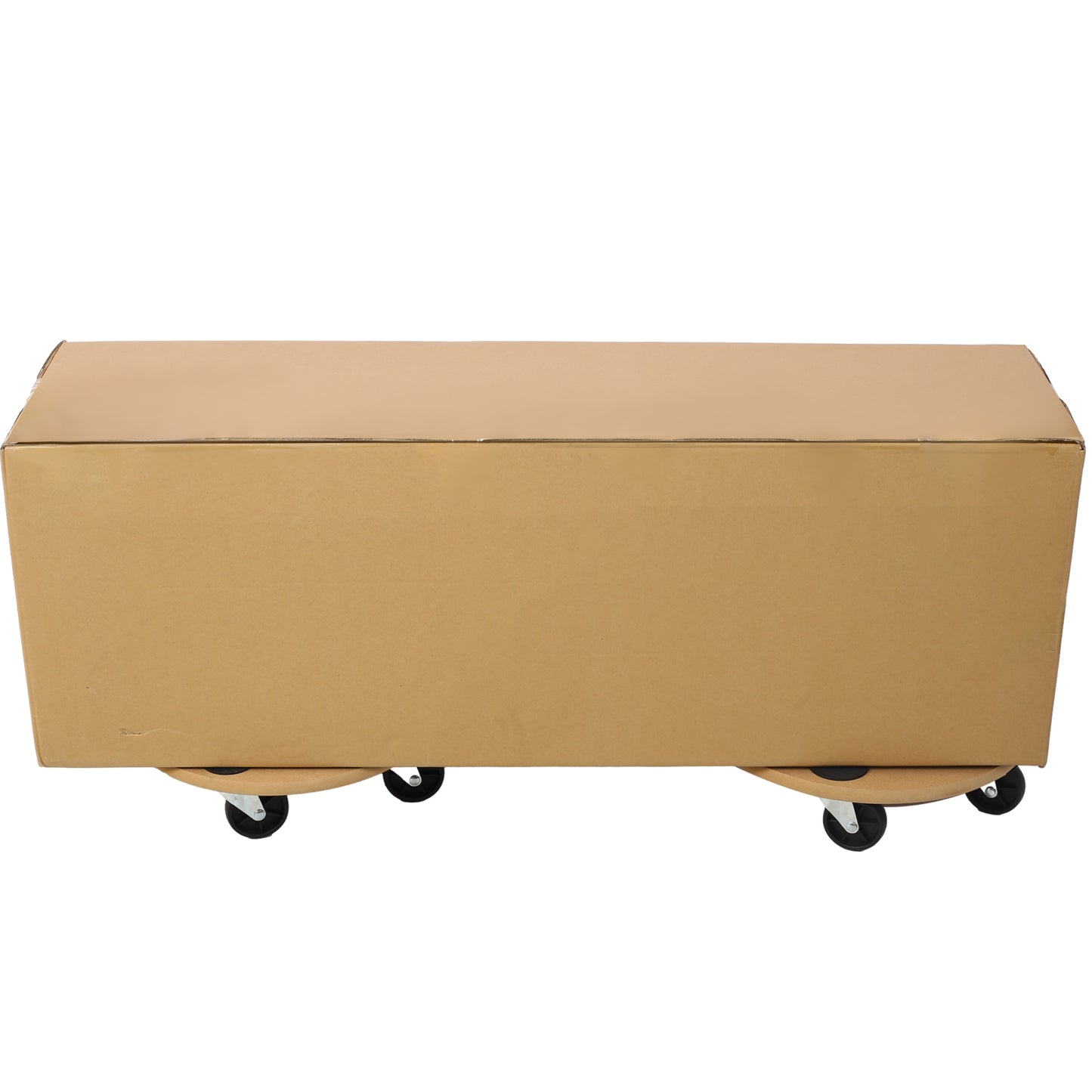 Furniture Moving Dolly, Heavy Duty Wood Rolling Mover with Wheels for Piano Couch Fridge Heavy Items, Securely Holds 500 Lbs (2pcs 15" Round Platform) - SolidRoot Buy Furniture USA
