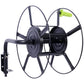 Swivel Hose Reel Wall Mount - 180 Degree Pivot Hose Hanger - Great for Garden Storage - Hose Holder Wall Mount for Garden Hose - Heavy Duty Steel Hose Hanger for Hose Reels Livingsource