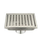 6 Inch Square Shower Floor Drain - SolidRoot Buy Furniture USA