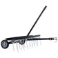 40-Inch Lawn Sweeper Tow Behind Dethatcher, Landscape Rake, Lawn Tractor Rake, Tine Tow Dethatcher Pull Behind Mower, Riding Lawn Mower Attachments for Outdoor Yard Tools Lawn Care - SolidRoot Buy Furniture USA