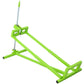 Easy Lawn Mower Lift  for Riding Tractors , 800 Lbs Capacity  Lawn Tractor Lifter,  Ride-on Mower, Cleaning Aid, Universal, Lawn Tractor Lift, Lawn Tractor + 45° Tilt Adjustable, green Livingsource
