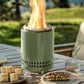Smokeless Fire Pit, 304 Stainless Steel Tabletop Firepit Wood Pellets Burning Fire Pits for Camping, Bonfire, Low Smoke Portable Firepits for Outdoor Patio Backyard Livingsource