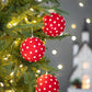 D3.9" Christmas Ball Ornaments, Decorative Hanging Ball Christmas Tree Ornaments for Holiday Party Decorations, Set of 6 - SolidRoot Buy Furniture USA