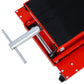 1100lb Motorcycle lift with dolly Jack,Scissor Lift Jack Wide Deck,Front Rear Center Tire Wheel Engine Stand ,Portable Bike Rack Livingsource