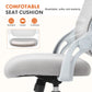 Sweetcrispy Office Mid Back Ergonomic Mesh Computer Desk Larger Seat Executive Height Adjustable Swivel Task Chair with Lumbar Support Livingsource